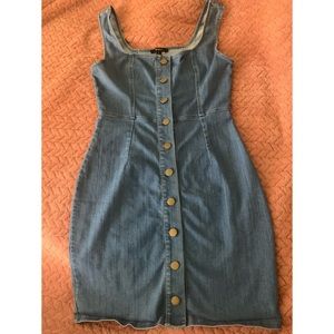Denim dress